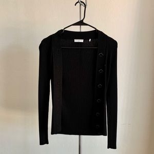Sandro - Ribbed Cardigan